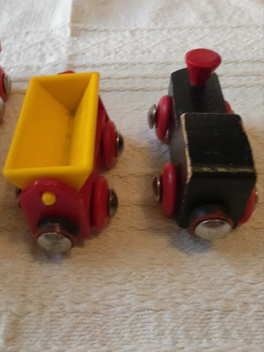 Vintage BRIO Wooden Train Lot 4 Pc